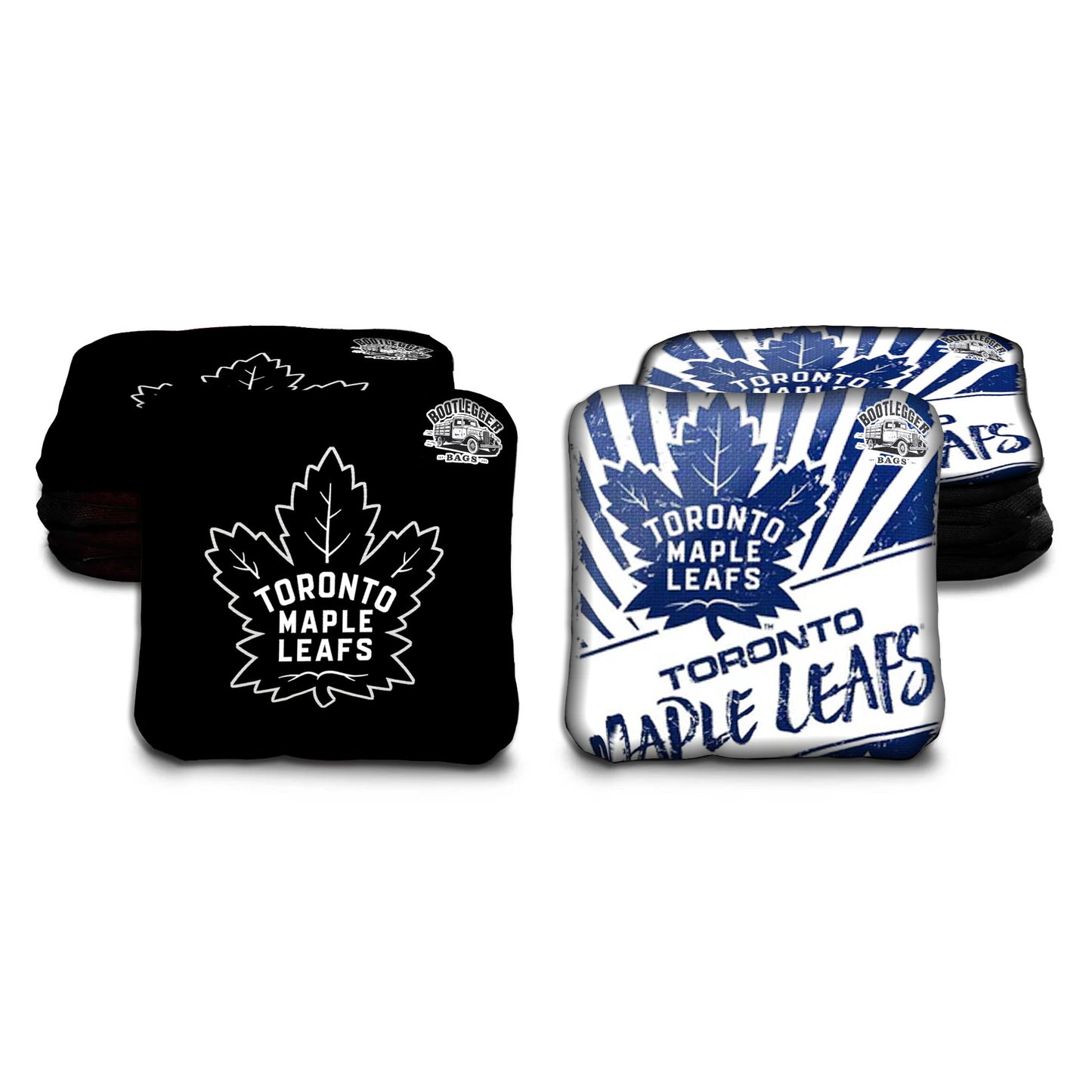 Toronto Maple Leafs Fan Art Cornhole Bags