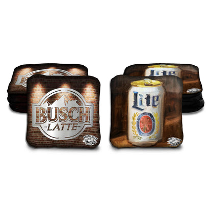 Busch Latte Cornhole Bags