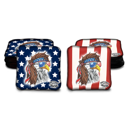 Hillbilly Merica Eagle Cornhole Bags