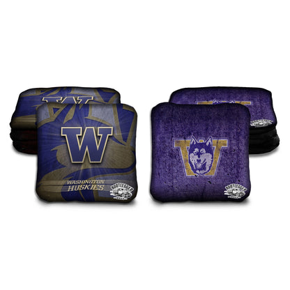 Washington Huskies Cornhole Bags