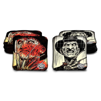 Freddy Kruger Fan Art Cornhole Bags