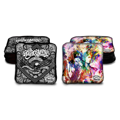 Aerosmith Fan Art Cornhole Bags