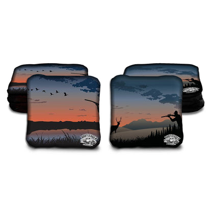 Hunting Deer and Ducks Cornhole Bags