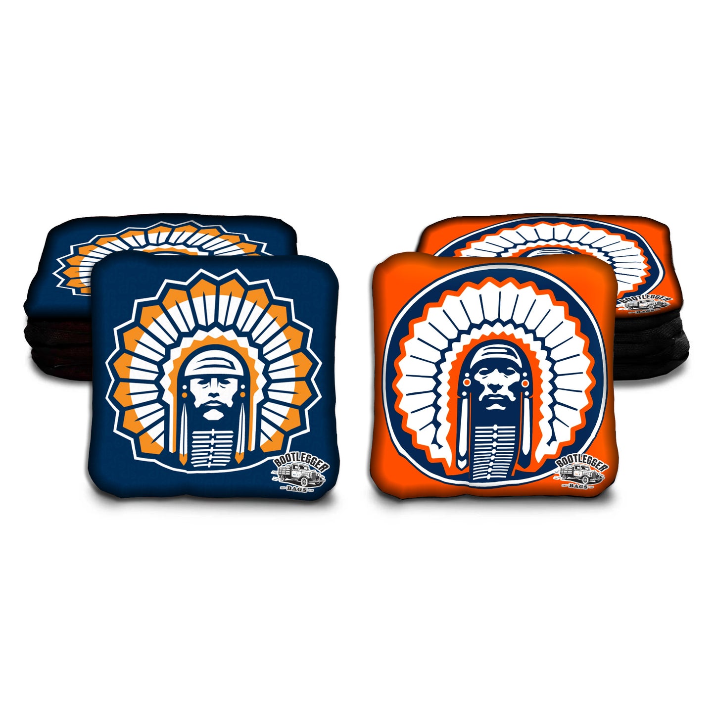 Illinois Fighting Illini Cornhole Bags