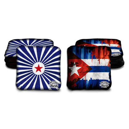 Cuban Flag Cornhole Bags