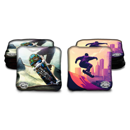 Skateboarding Cornhole Bags