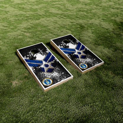 United States Air Force Splattered Logo Vinyl Wraps/Skins