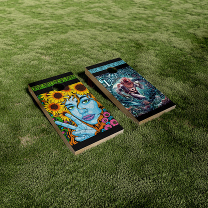 Dave Mathews Band Album Covers Cornhole Wraps/Skins