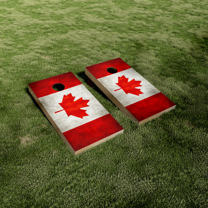 Canadian Flag Cornhole Wraps/Skins