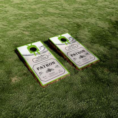 Patron Tequila Cornhole Vinyl Wraps/Skins