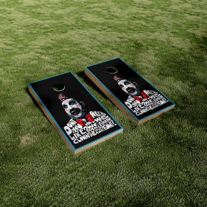 Captain Spaulding Cornhole Vinyl Wraps/Skins