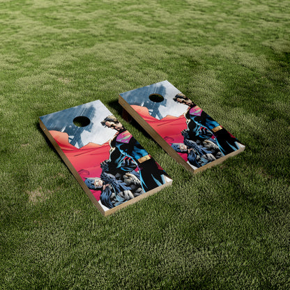 Superman Vs. Batman Cornhole Wraps/Skins