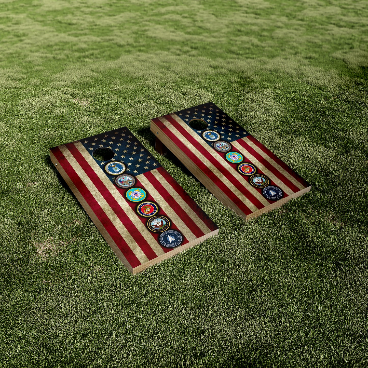 All military Logos American Flag Vinyl Wraps/Skins