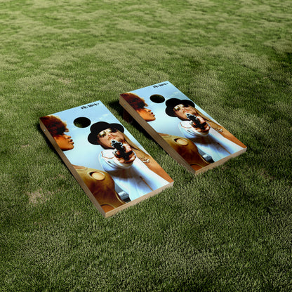 Kid Rock Cornhole Vinyl Wraps/Skins