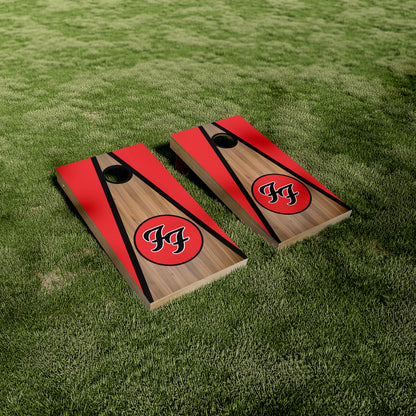 Foo Fighters Band Logo Cornhole Vinyl Wraps/Skins
