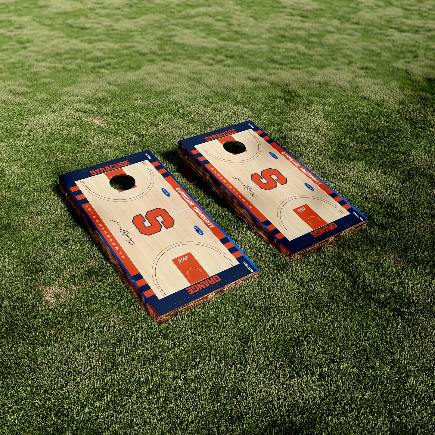 Syracuse University Basket Ball Court Vinyl Wraps/Skins