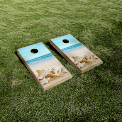 Seashell Sandy Beach Vinyl Wraps/Skins