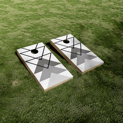 Triangle Geometric Shapes Cornhole Wraps/Skins