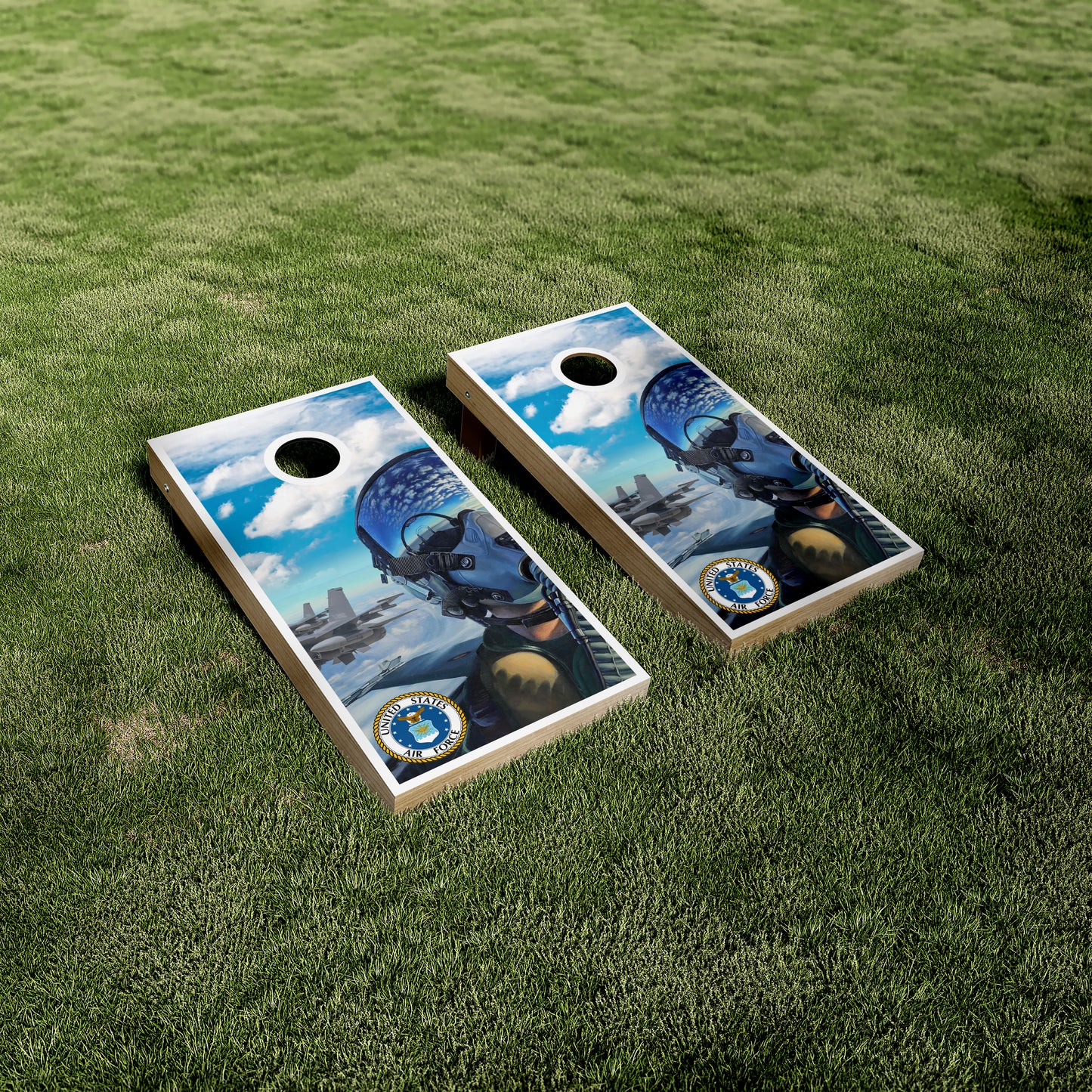 Air Force Logo Pilot Vinyl Wraps/Skins