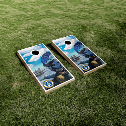Air Force Logo Pilot Vinyl Wraps/Skins