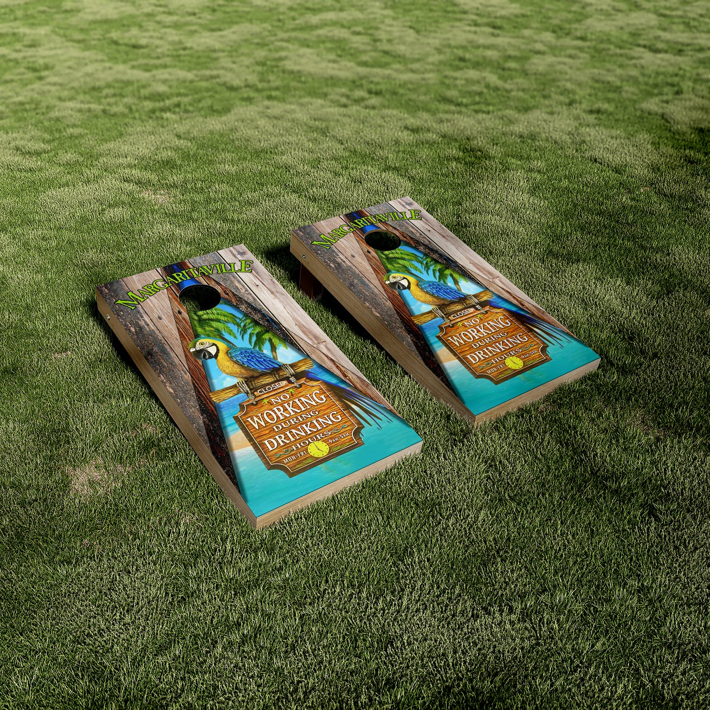 Margaritaville Closed Sign Vinyl Wraps/Skins