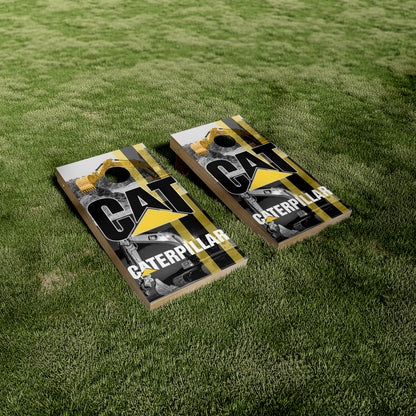 Caterpillar Construction Equipment Cornhole Wraps/Skins