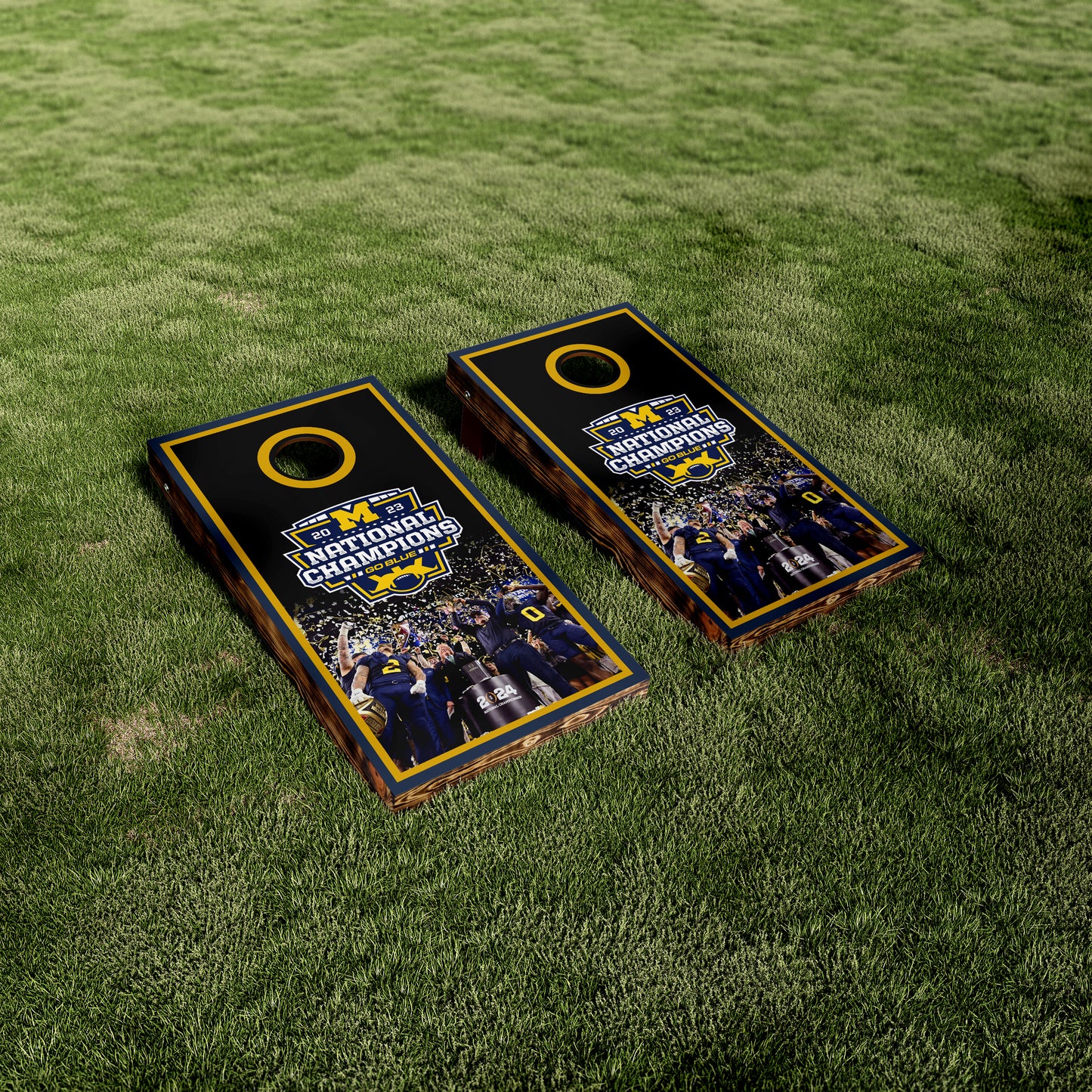 University of Michigan Champs Collage Vinyl Wraps/Skins