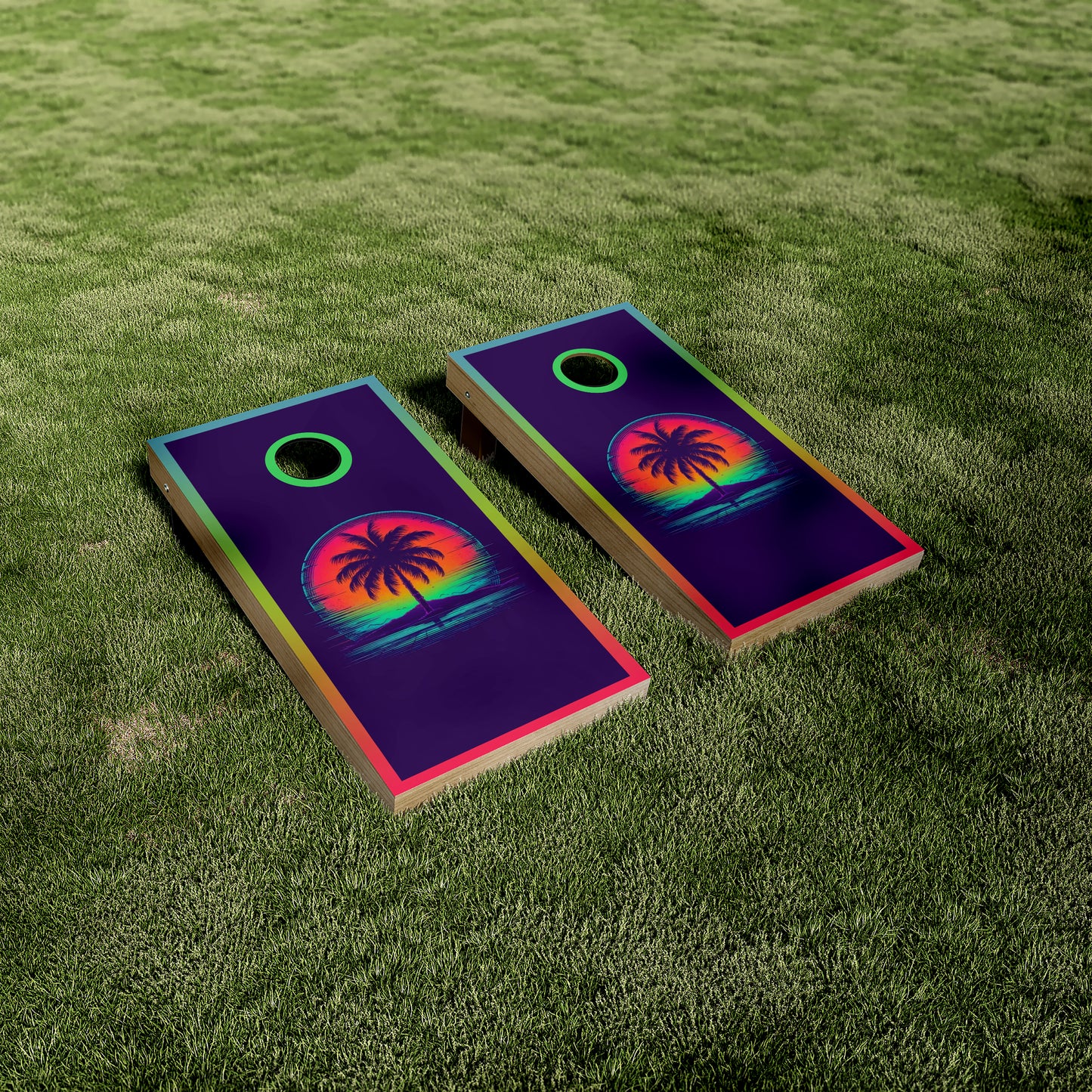 Neon Palm Tree Vinyl Wraps/Skins
