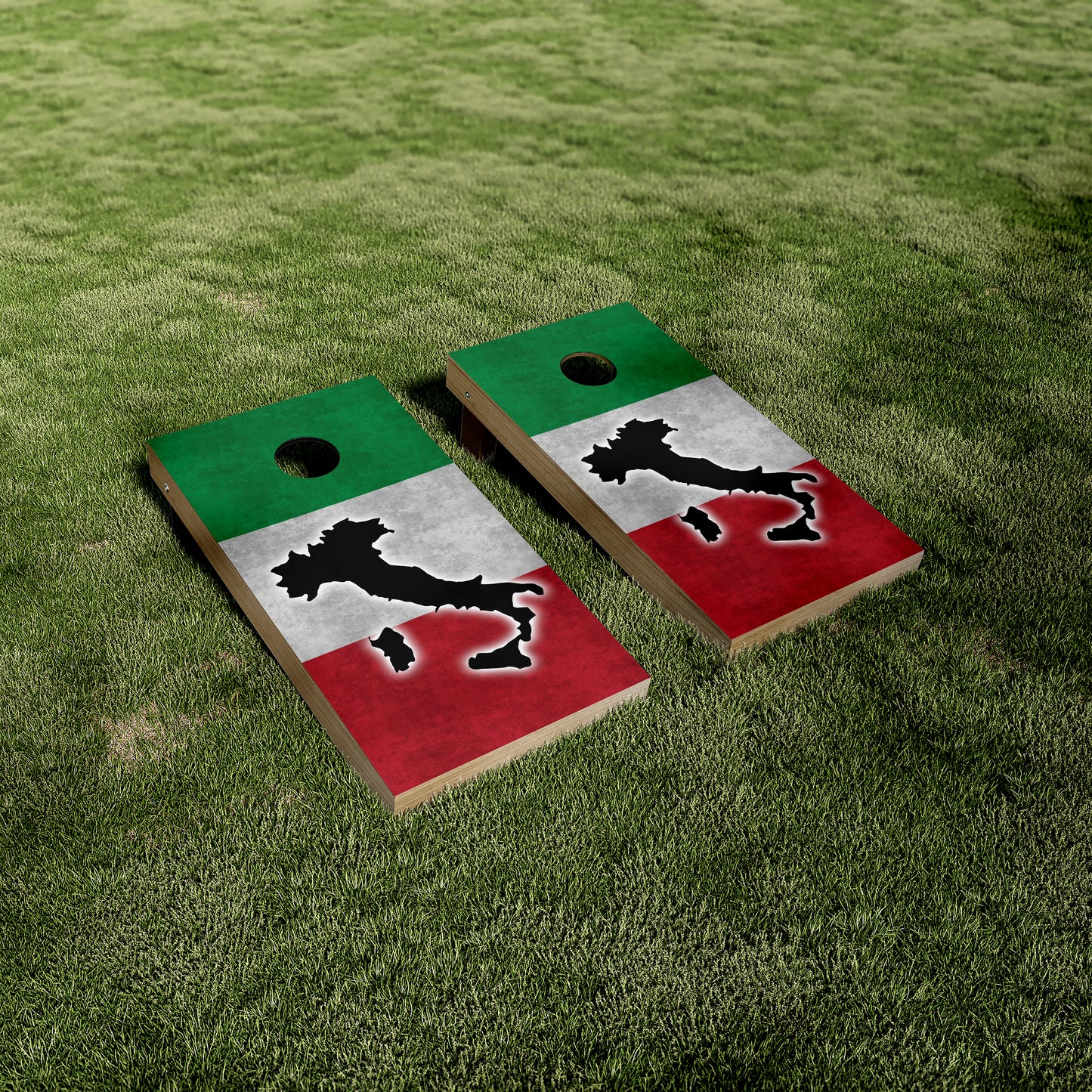 Italian Flag Cornhole Wraps/Skins
