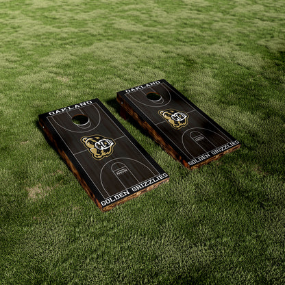 Oakland University Grizzlies Basket Ball Court Wraps/Skins