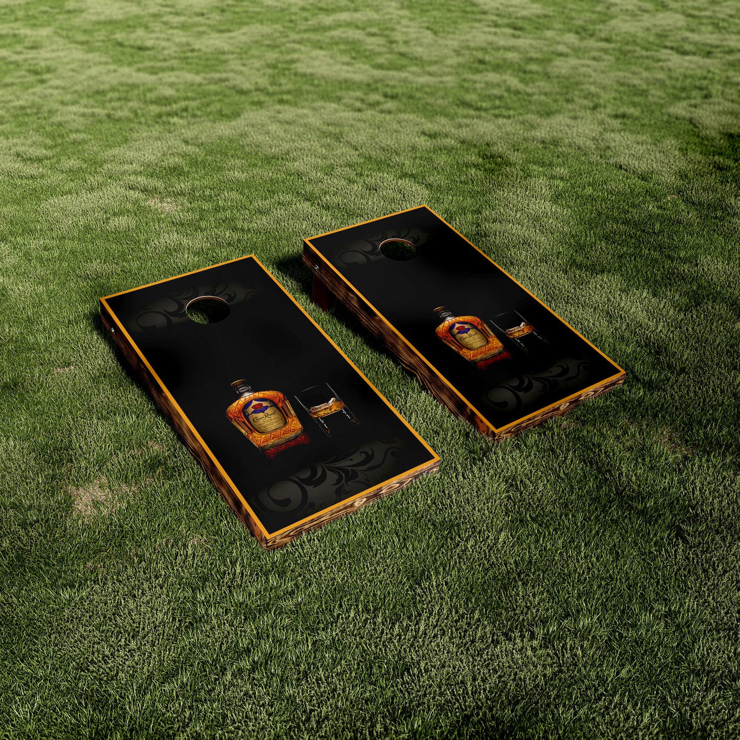 Crown Royal Fancy Swirls Vinyl Wraps/Skins