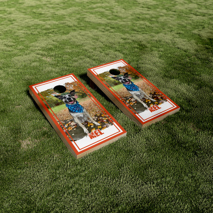 Customizeable Pet Watercolor Cornhole Wraps/Skins