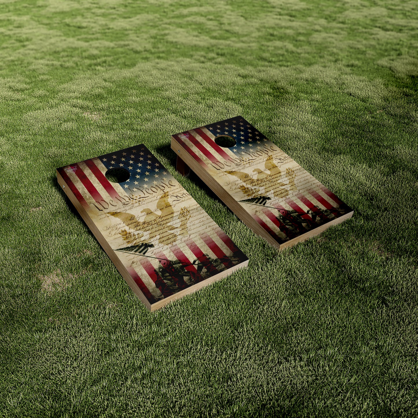 Declaration of Independence Amerian Flag Wraps/Skins