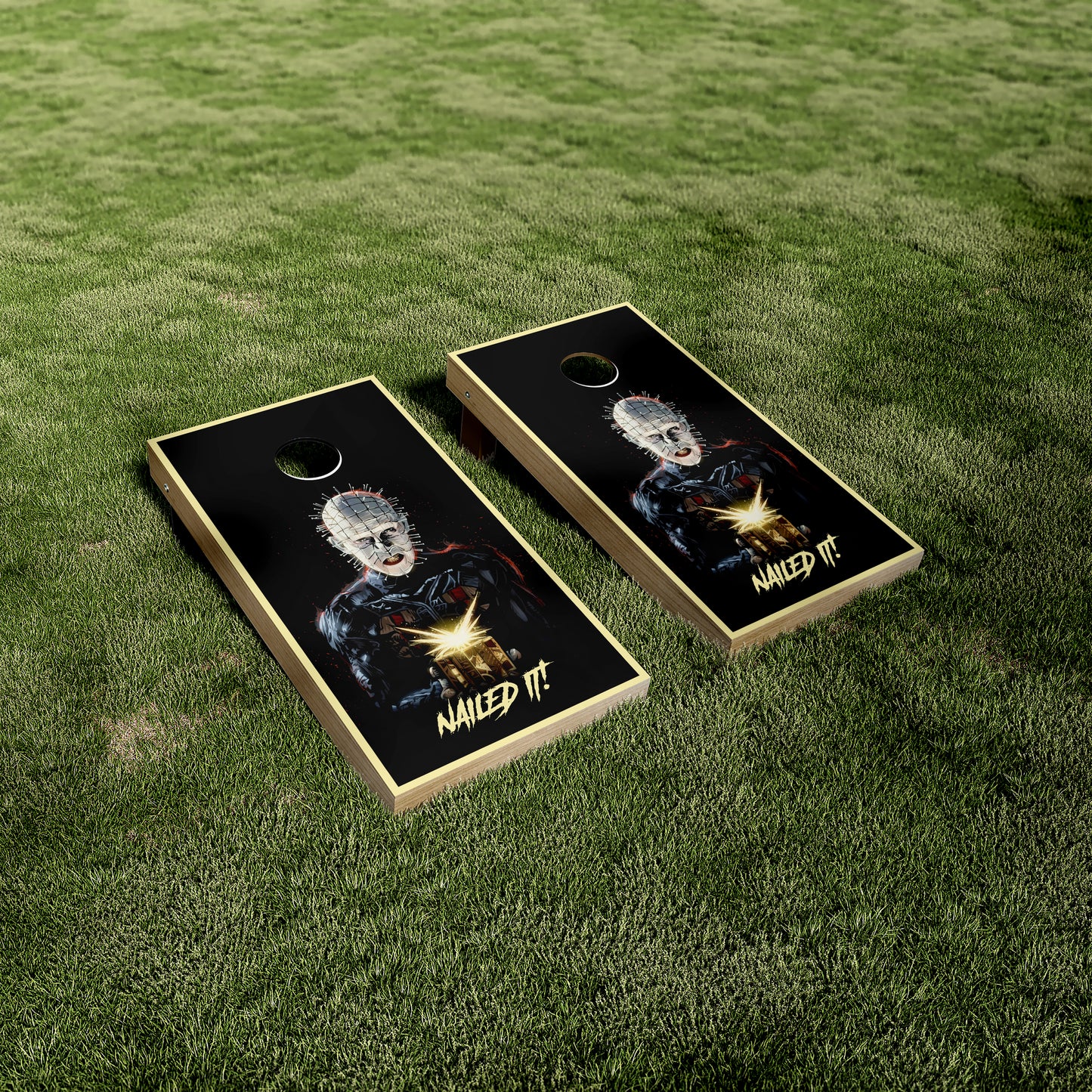 Hellraiser Cornhole Wraps/Skins