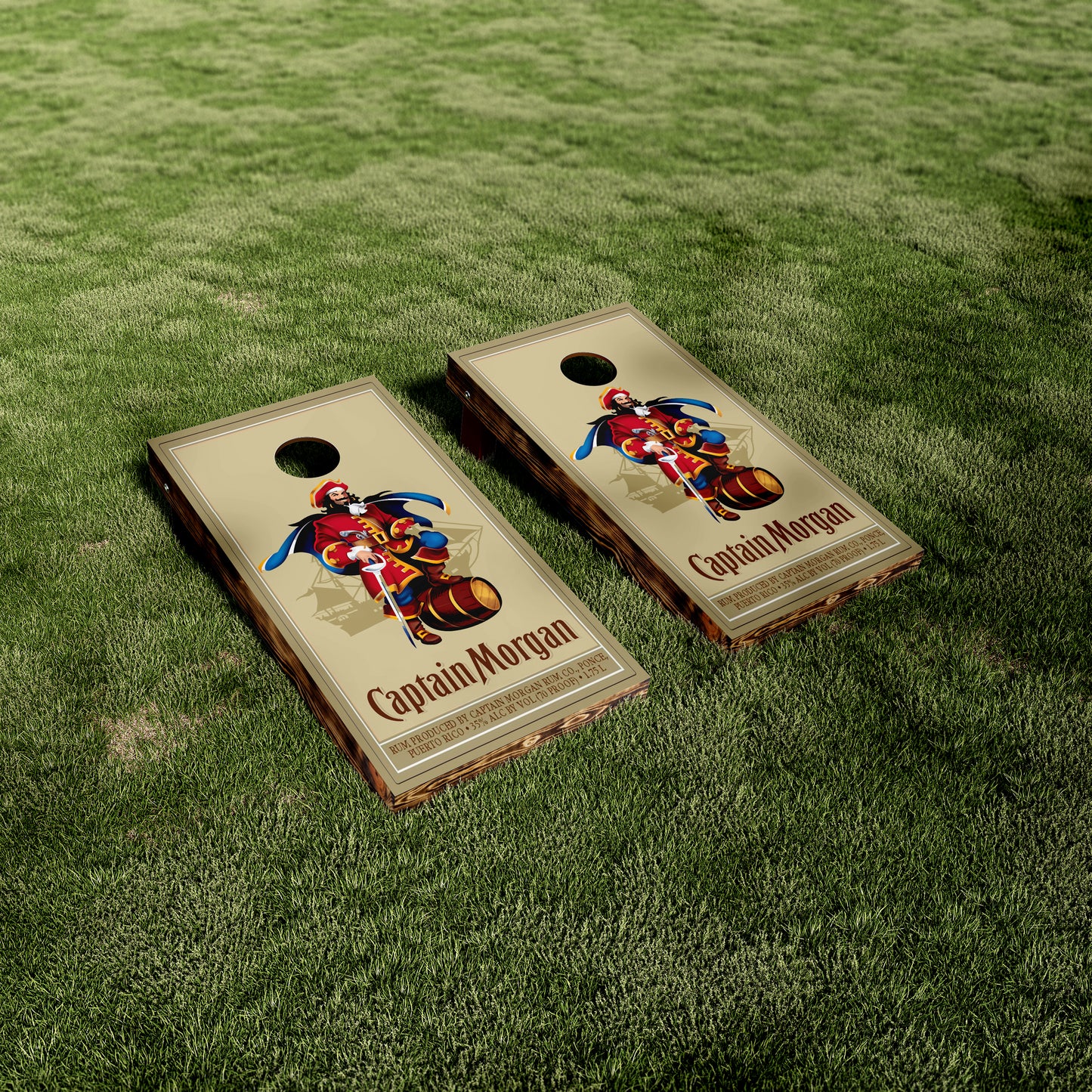 Captain Morgan Tan Vinyl Wraps/Skins