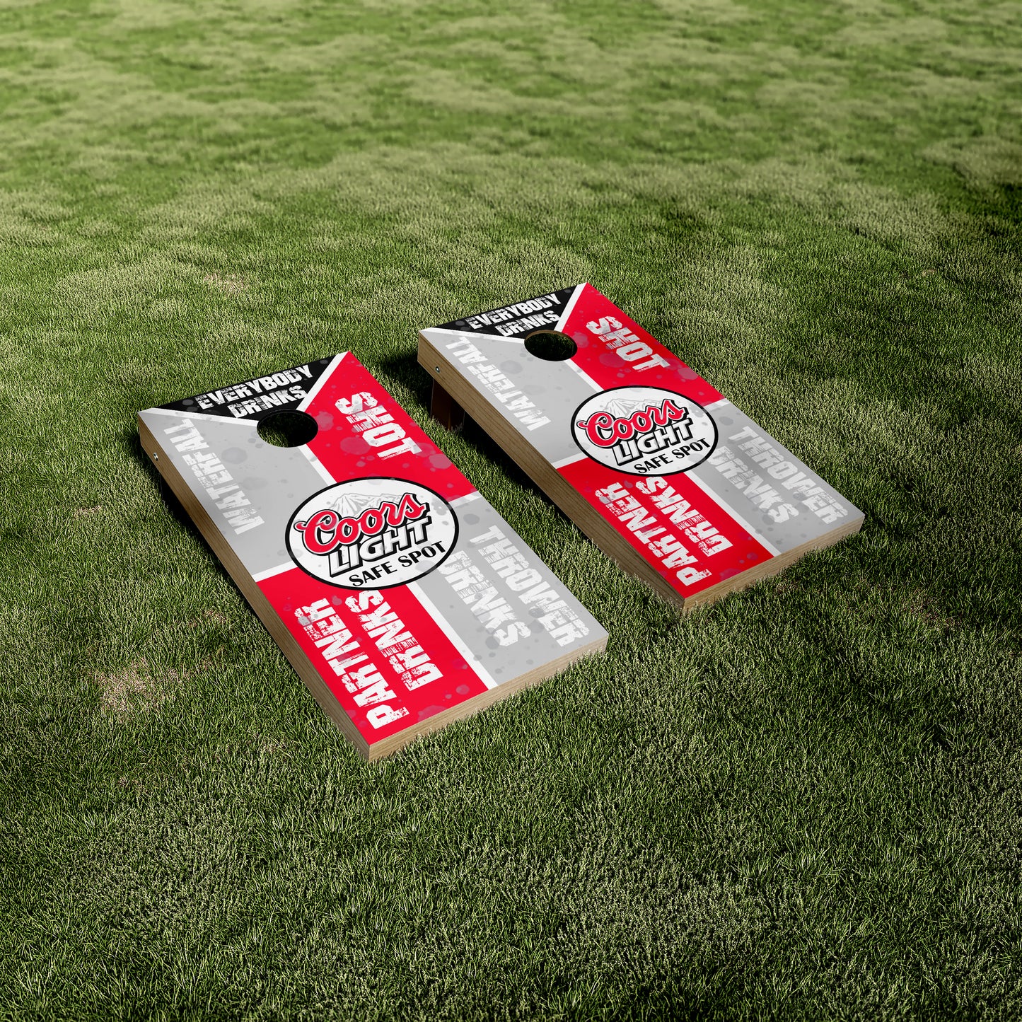 Coors Waterfall Drinking Game Vinyl Wraps/Skins