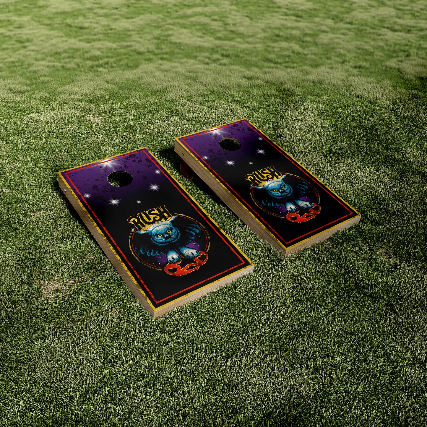 Rush Album Cover Cornhole Vinyl Wraps/Skins