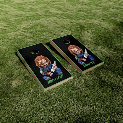 Chucky Cornhole Wraps/Skins