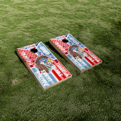 Eagle Mullet Waterfall Drinking Game Vinyl Wraps/Skins