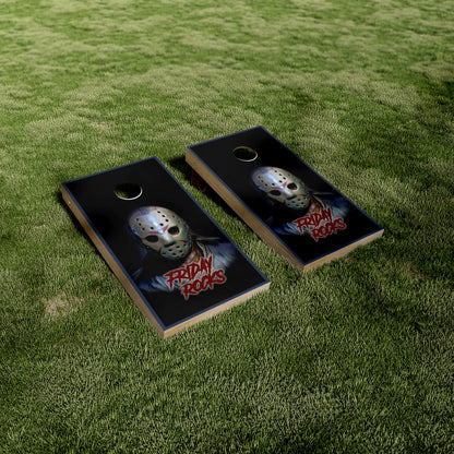 Jason Friday Rocks Cornhole Vinyl Wraps/Skins