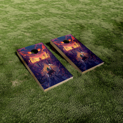 Zelda Monster Horse Vinyl Cornhole Wraps/Skins