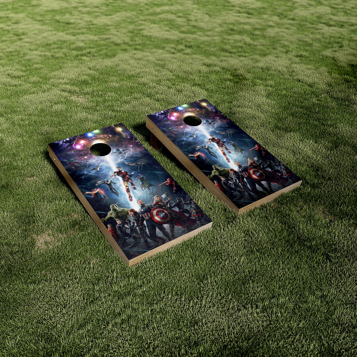 Avengers Endgame Cornhole Wraps/Skins