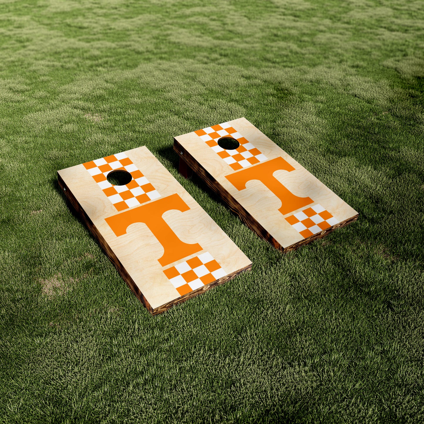 Texas Longhorns Checkered T Vinyl Wraps/Skins