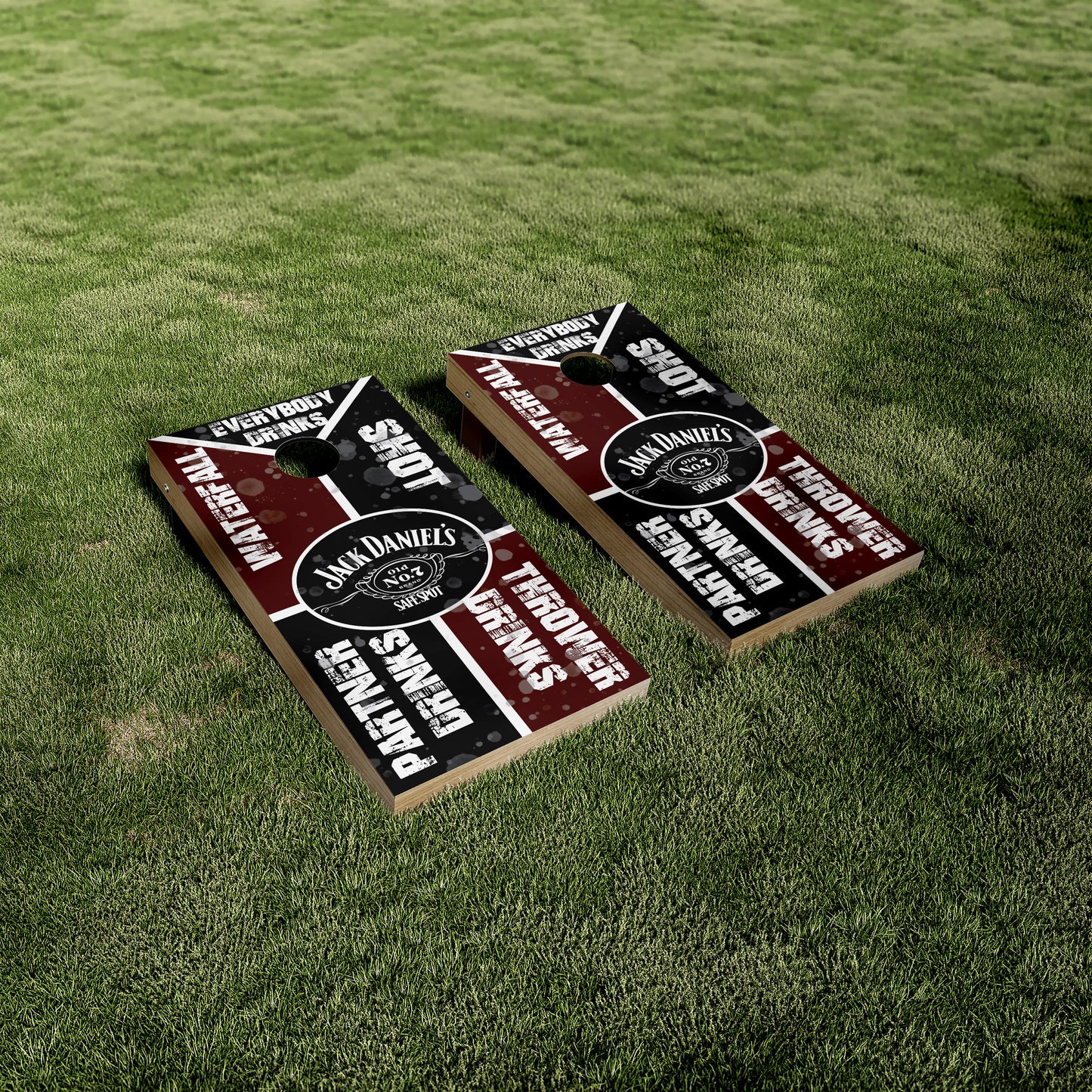 Jack Daniels Waterfall Drinking Game Vinyl Wraps/Skins