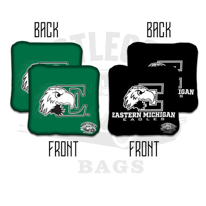 Eastern Michigan University Cornhole Bags