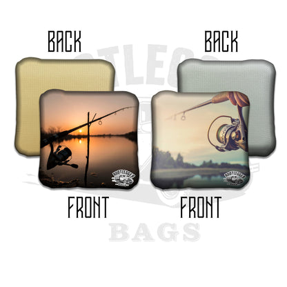 Fishing Pole Cornhole Bags