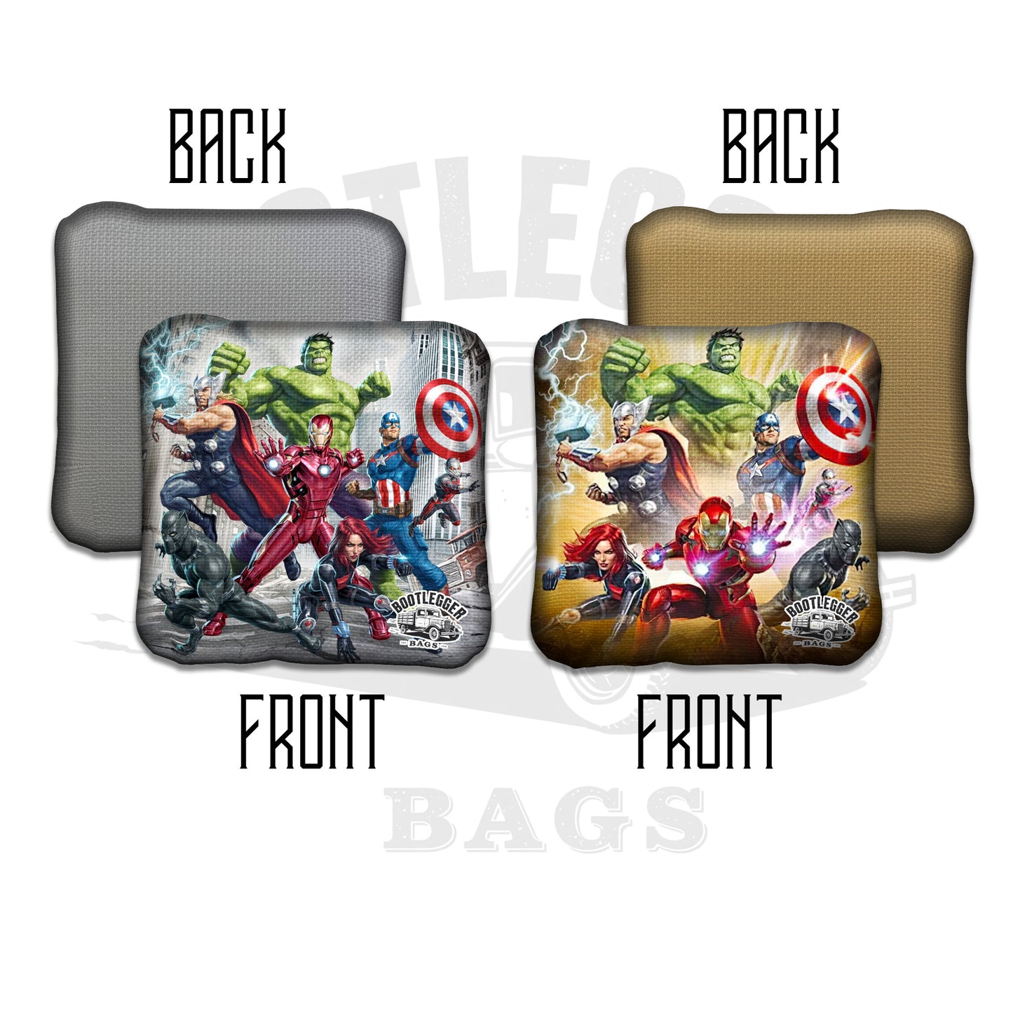 Avengers Fan Art Cornhole Bags