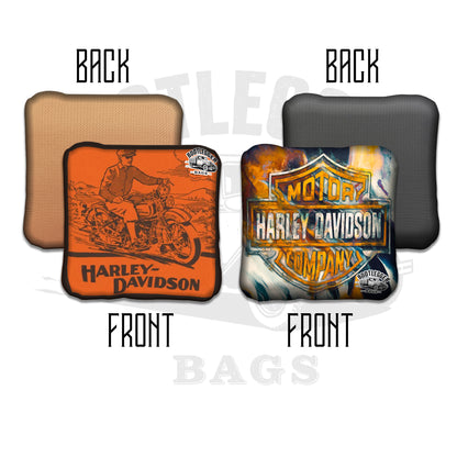 Harley Davidson Throwback Cornhole Bags