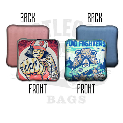 Foo Fighters Fan Art Cornhole Bags