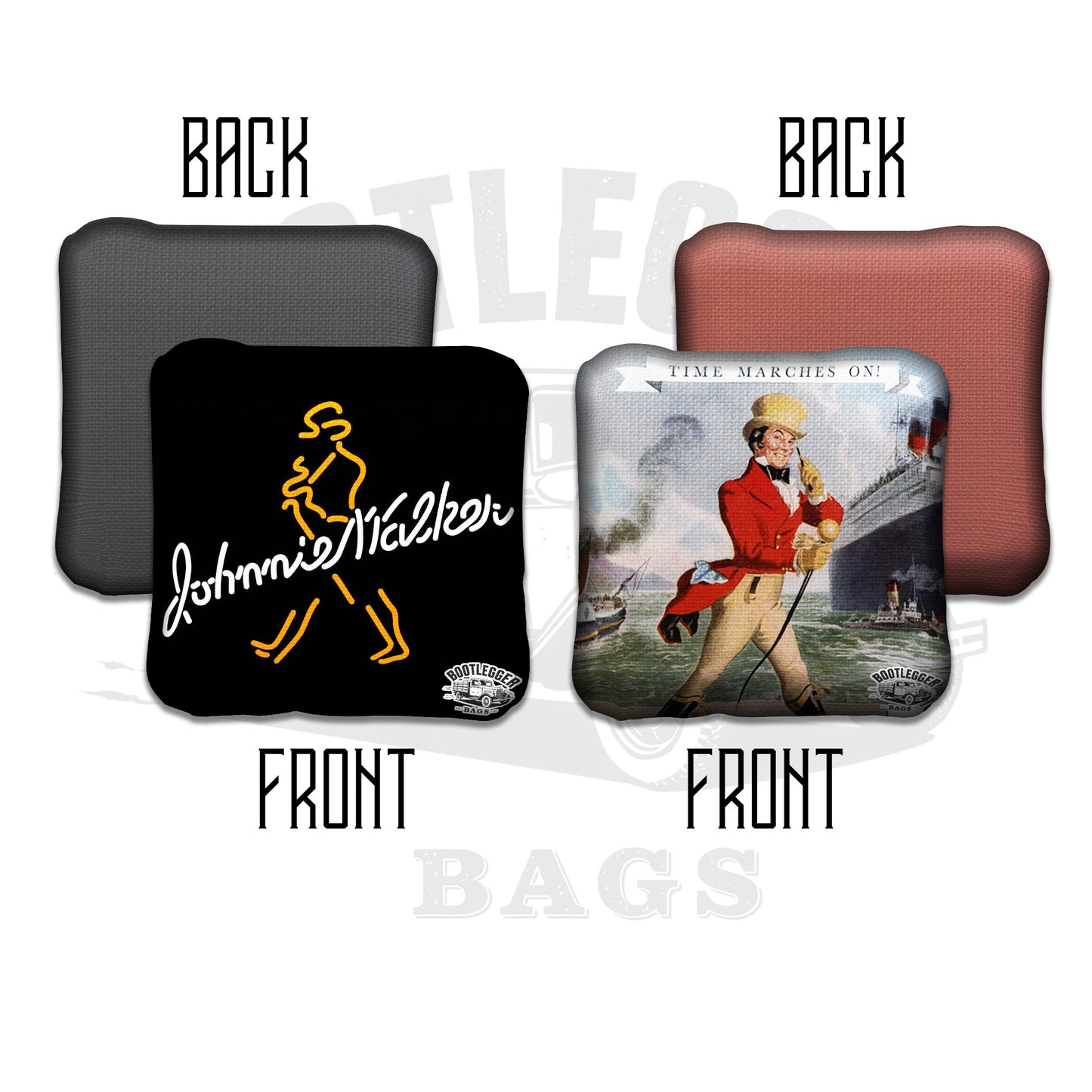Johnnie Walker Fan Art Cornhole Bags
